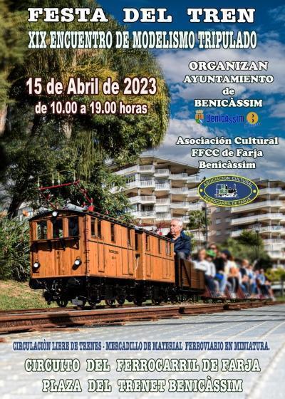 Fiesta del tren: encuentro modelismo tripulado