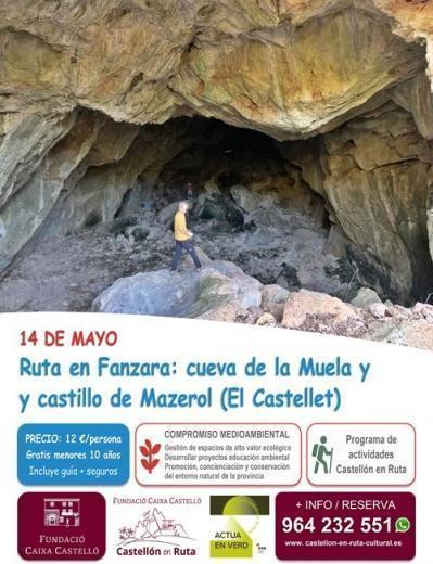Ruta por Fanzara: Cueva de la Muela y Castillo de Mazerol