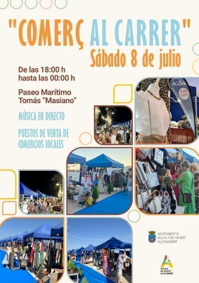 Comercio en la calle en Alcossebre