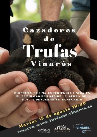 Visita guiada gastronómica: cazadores de trufas en el Puig de Vinaròs