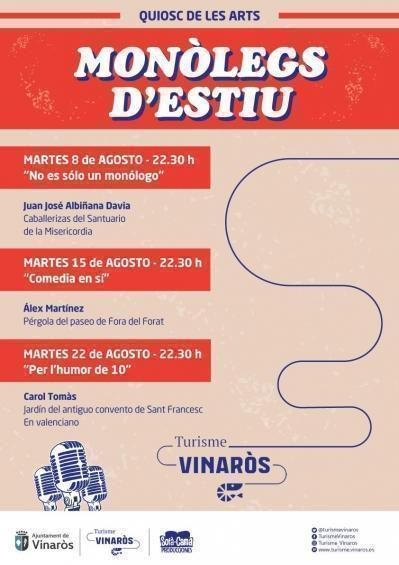 Monólogos de verano de Vinarós