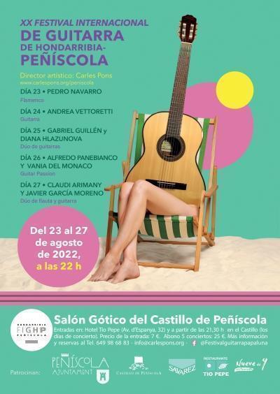 Festival Internacional de Guitarra de Hondarribia-Peñíscola.