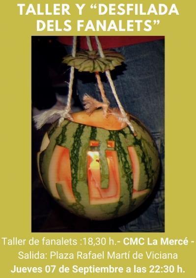 Taller y "Desfilada dels Fanalets"