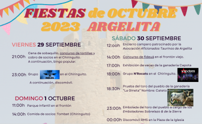 Fiestas de octubre Argelita