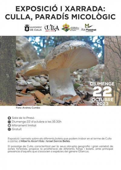 Exposición y charla: Culla, paraíso mitológico