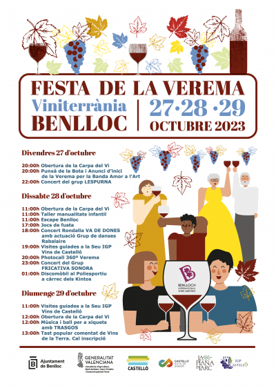 Fiesta de la vendimia Benlloc