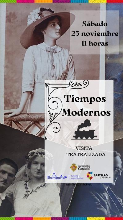 Visita guiada teatralitzada: "Temps moderns"