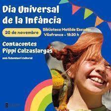Contacontes Pippi Calzaslargas a Vilafranca.