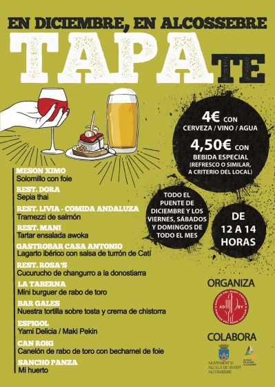 Tapate - Ruta de tapas por Alcossebre