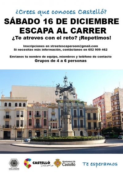 Escapa al carrer