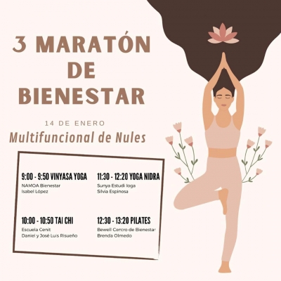 III Maratón de Bienestar: Pilates y Yoga