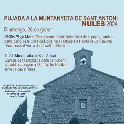  Subida a la Muntanyeta de Sant Antoni de Nules