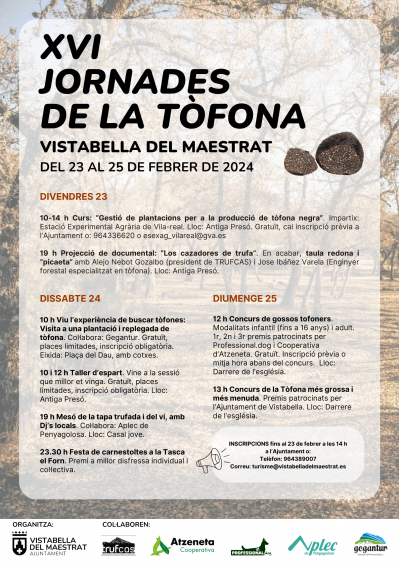 XVI Jornadas de la Trufa de Vistabella del Maestrat