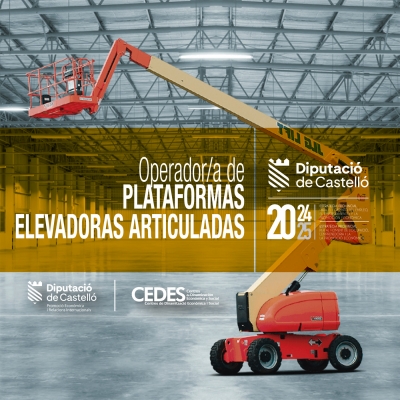 Taller - Operador/a de Plataformes Elevadores articulades