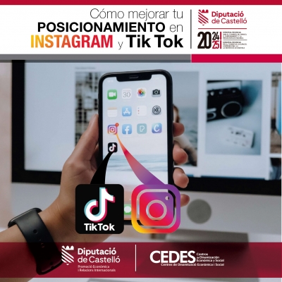 Taller - Cómo Mejorar tu posicionamiento en Instagram y Tik Tok