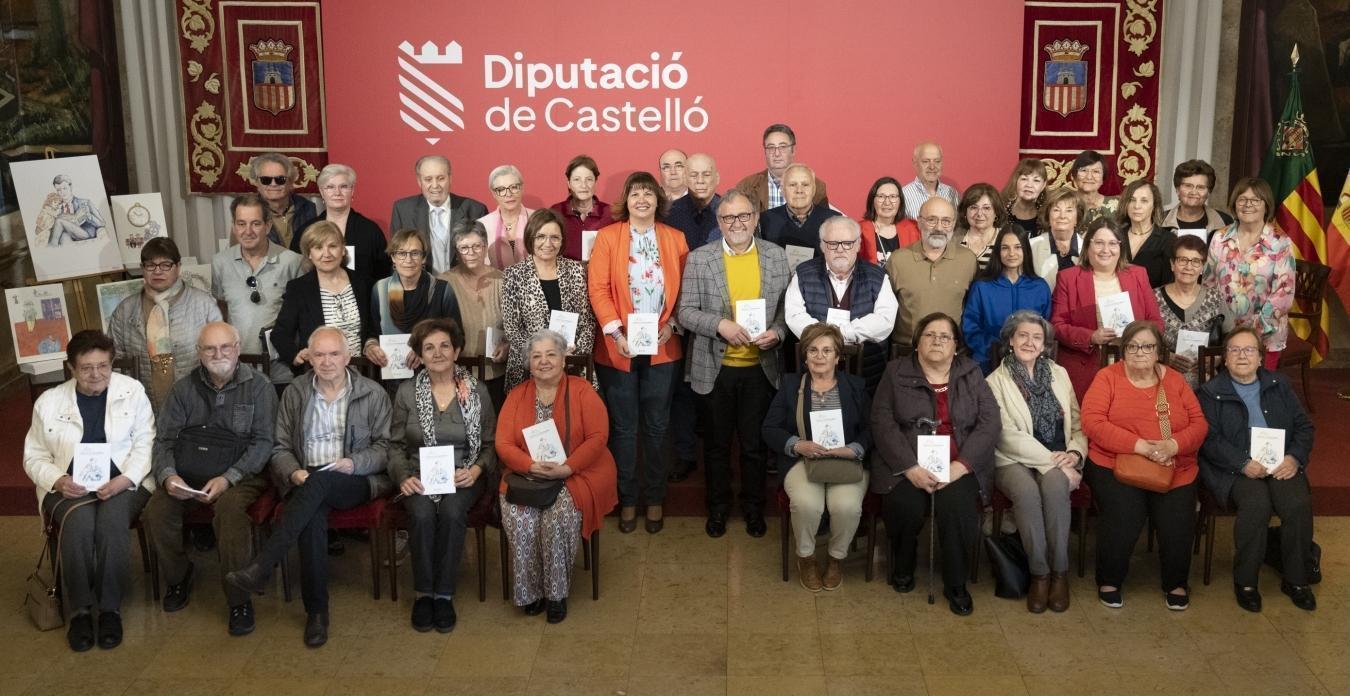 La Diputación de Castellón edita un libro recopilatorio de los textos presentados en el concurso de Microrrelatos de Personas Mayores