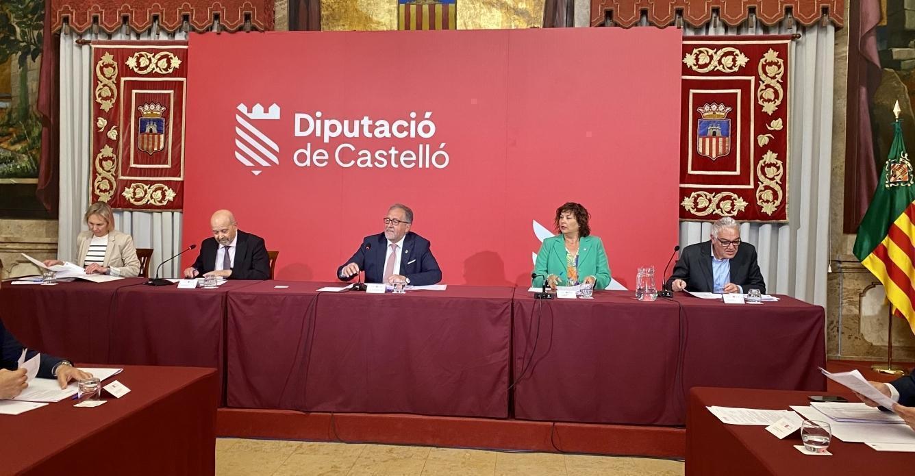 La Diputació de Castelló aprova el pla d'ocupació provincial de 2023 amb una dotació de 1,38 milions euros que discrimina positivament els pobles afectats pels incendis