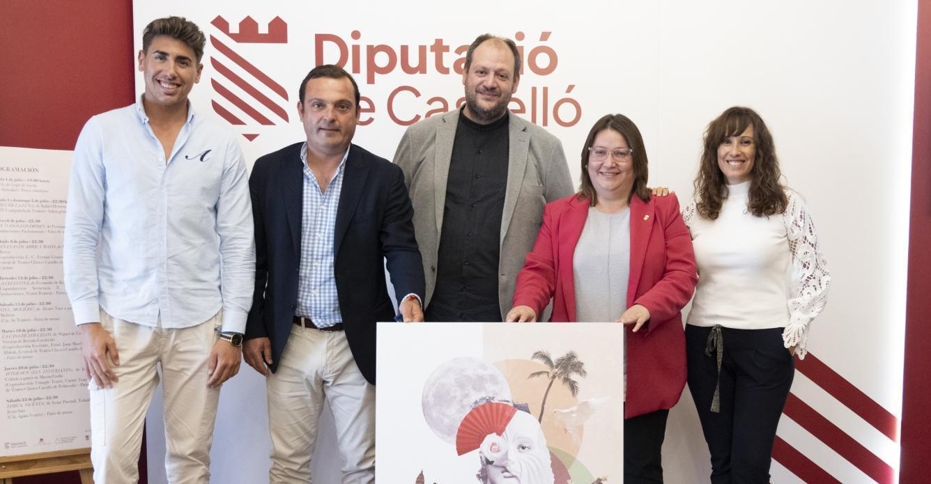 La Diputación de Castelló se convierte en creadora de espectáculos teatrales en la XXVI Edición del Festival Internacional de Teatro Clásico Castillo de Peñíscola