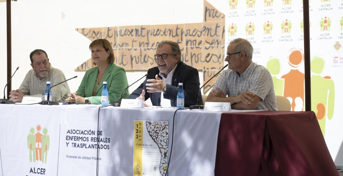 El Pati de les Aules acull la presentació de la Campanya de Donació d’Òrgans i Teixits 2023 d’ALCER Castalia