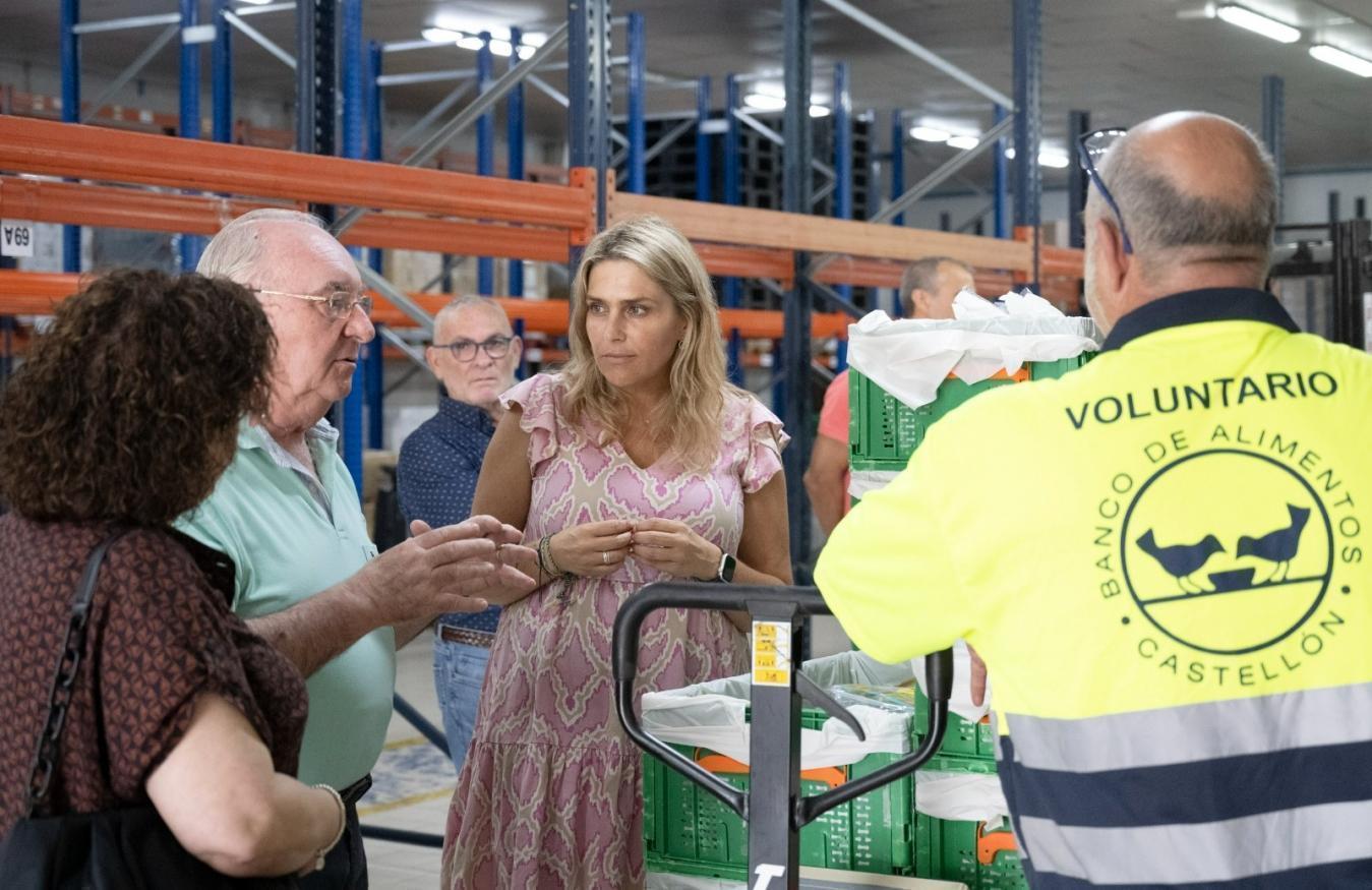 La presidenta de la Diputació desbloqueja el conveni amb el Banc d'Aliments després de mesos d'espera