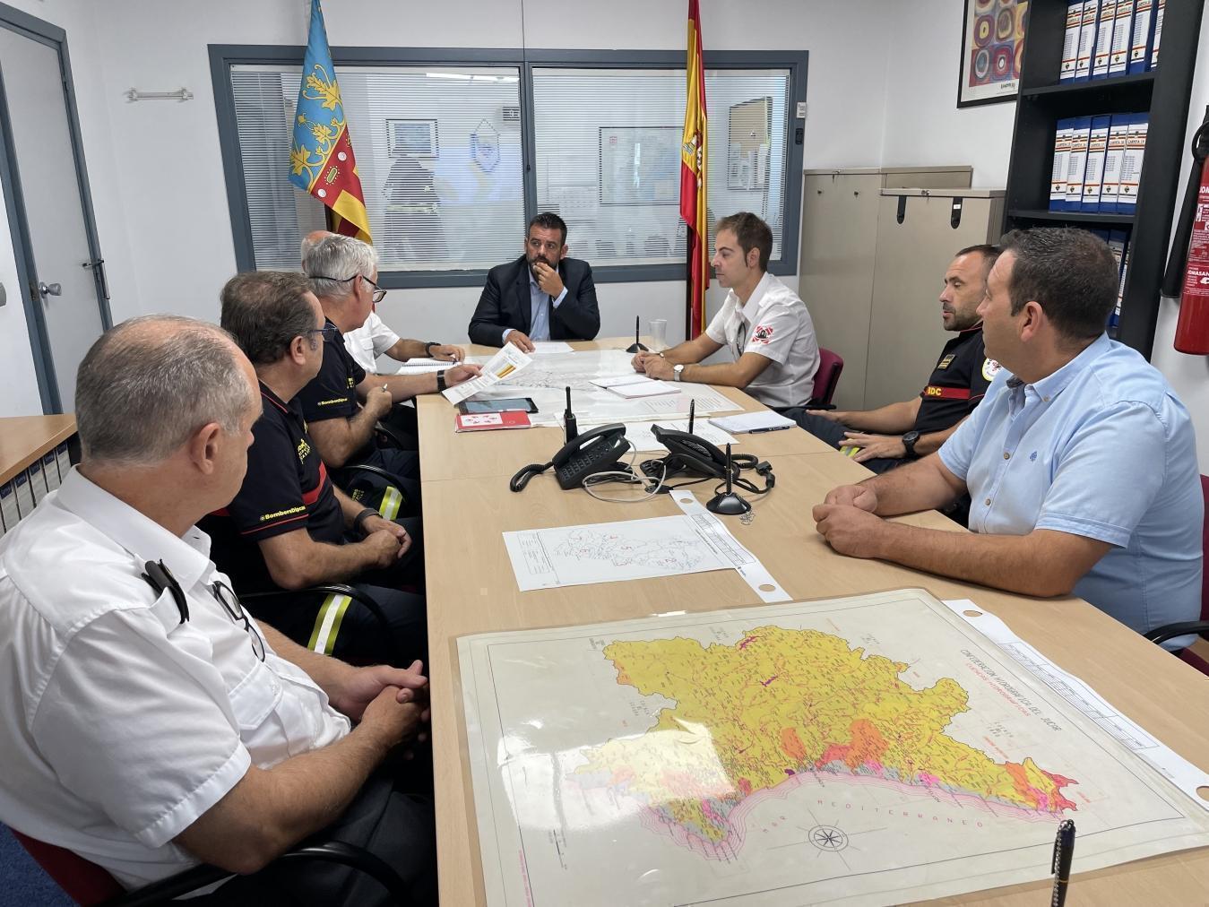 La Diputación Provincial de Castellón activa el dispositivo de lluvias ante la previsión meteorológica de los próximos días