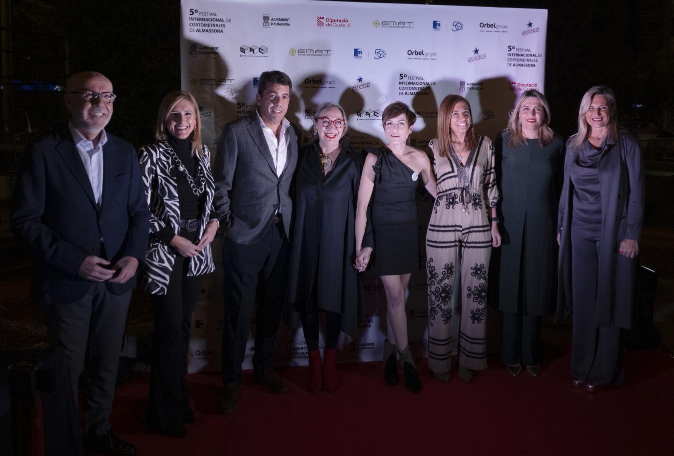 Marta Barrachina recolza el sector audiovisual en la gala final del V Festival Internacional de Curtmetratges d'Almassora, ALMA