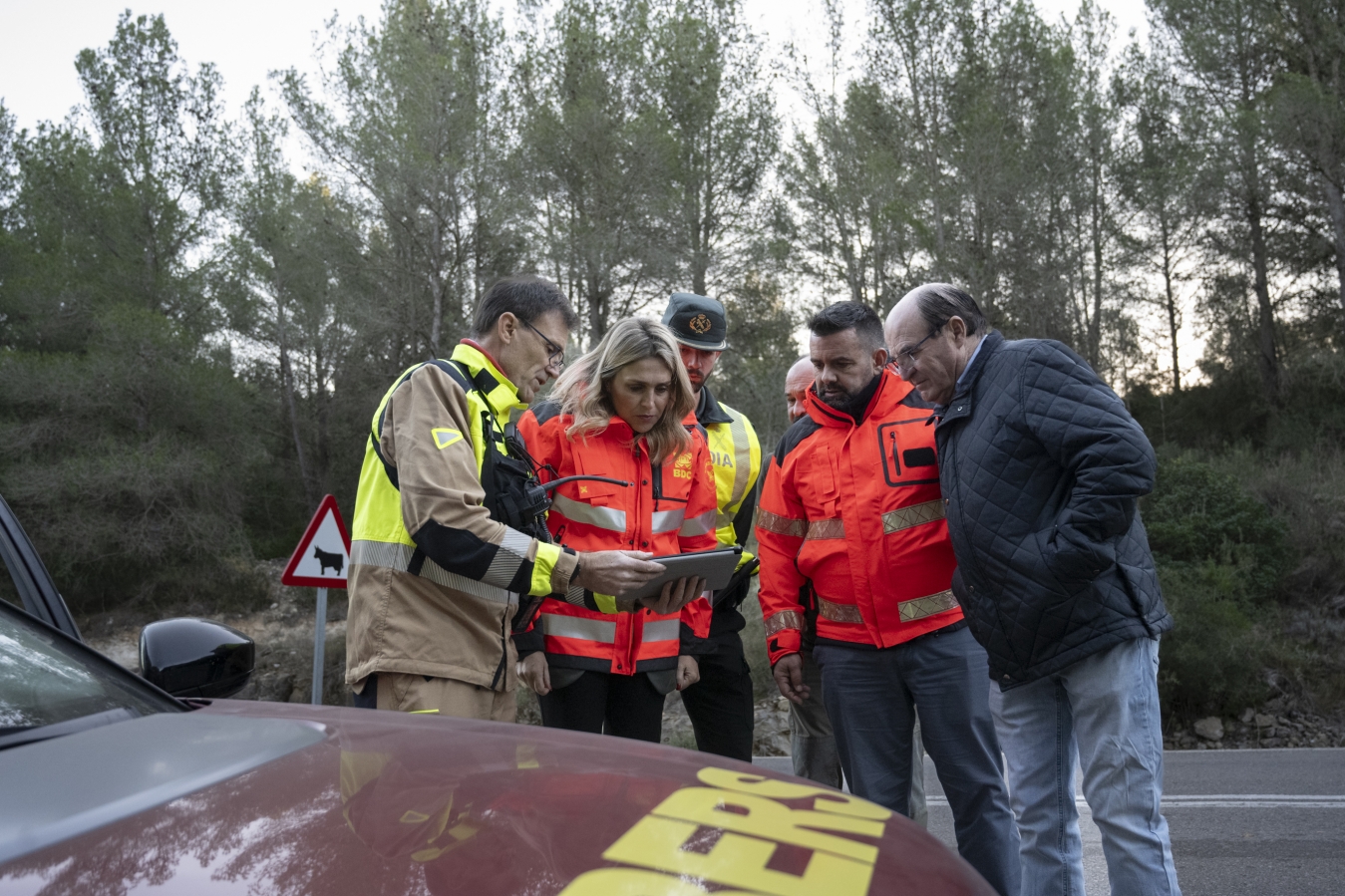 El Consorci de Bombers de la Diputació Provincial de Castelló dona per estabilitzat l'incendi forestal de Les Useres