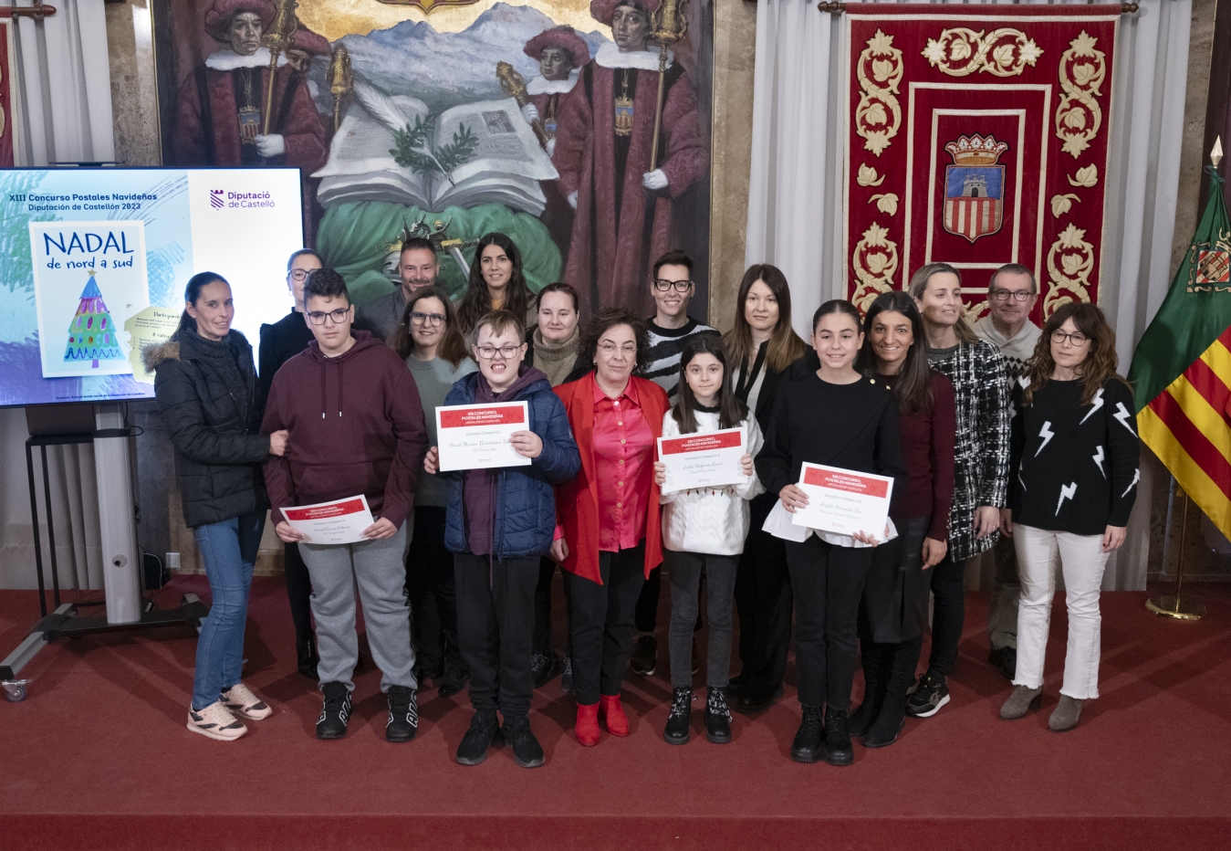 La Diputación de Castellón premia la creatividad y la magia de los ganadores del concurso provincial de postales