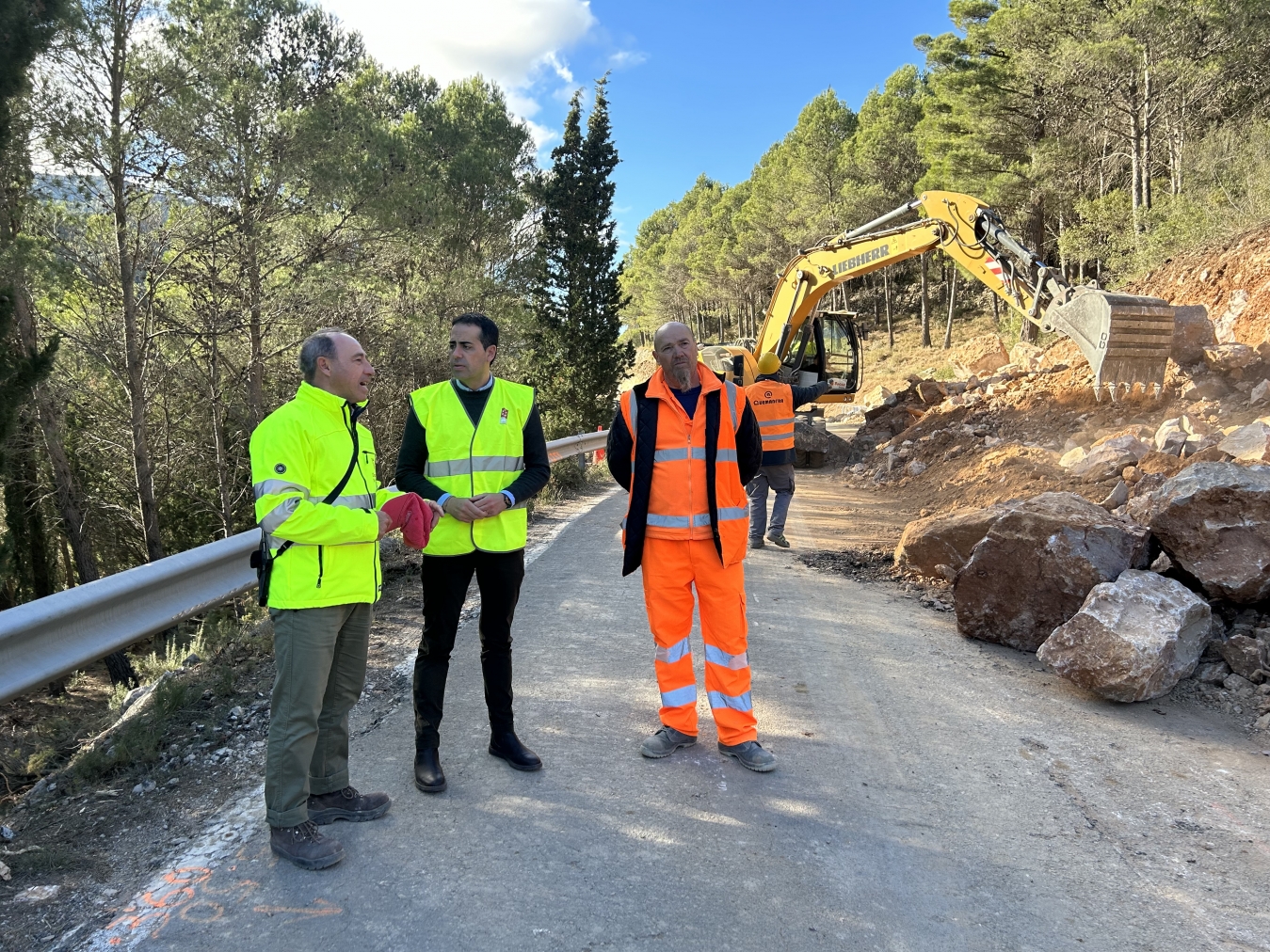 La Diputación de Castellón avanza “a buen ritmo” en los trabajos de mejora del conjunto de la red viaria provincial