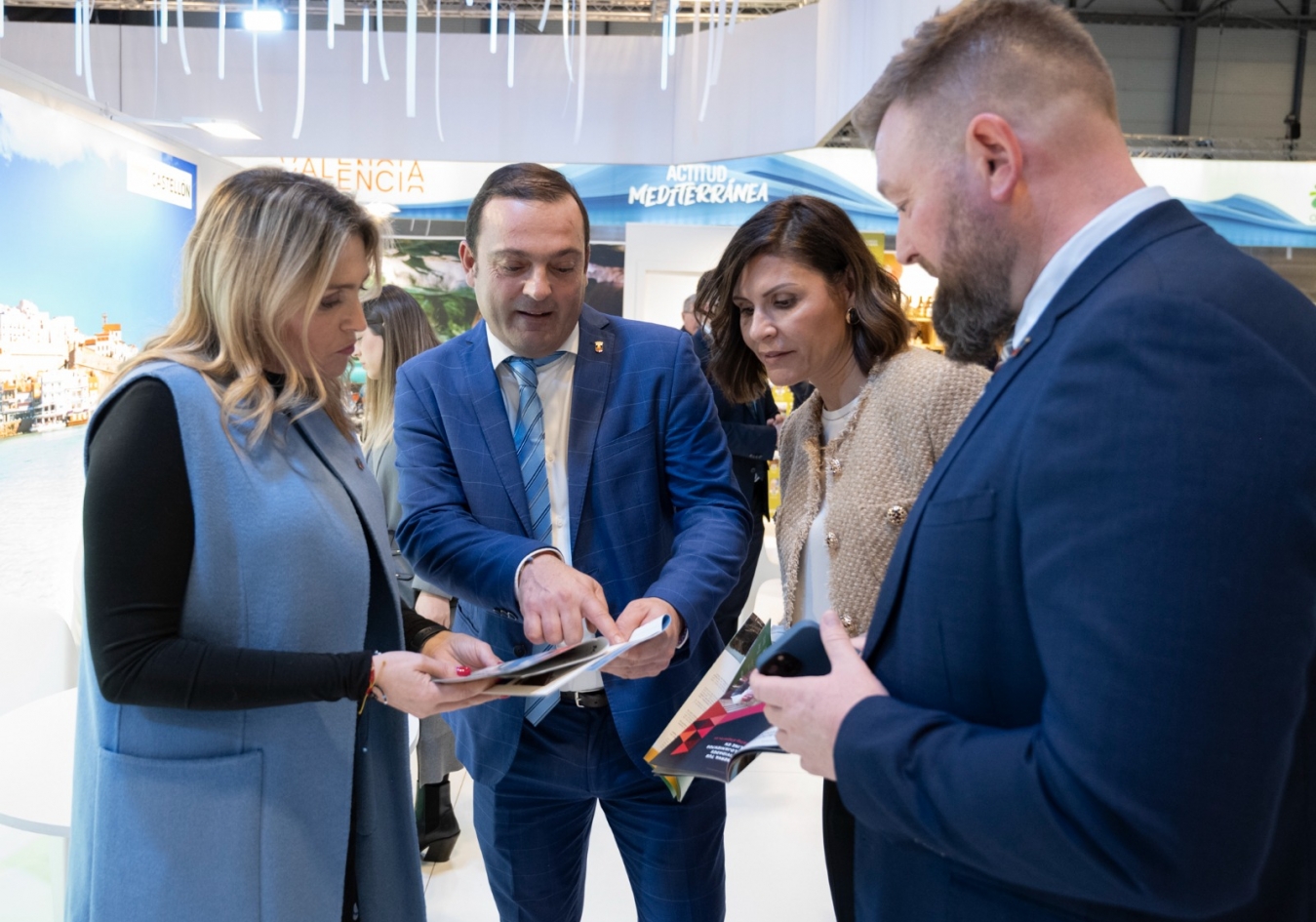 Marta Barrachina celebra la gran acogida que ha tenido la apuesta de la Diputación en Fitur donde “hemos abierto la puerta de Castellón al mundo”