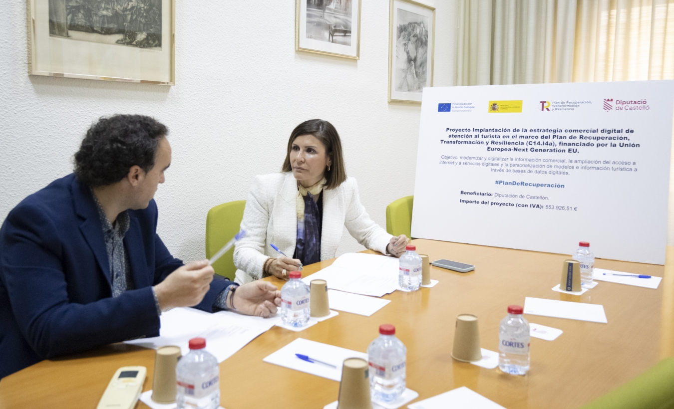La Diputació de Castelló dinamitza el comerç en zones turístiques i reafirma el seu compromís per reactivar l'economia en els municipis de la província
