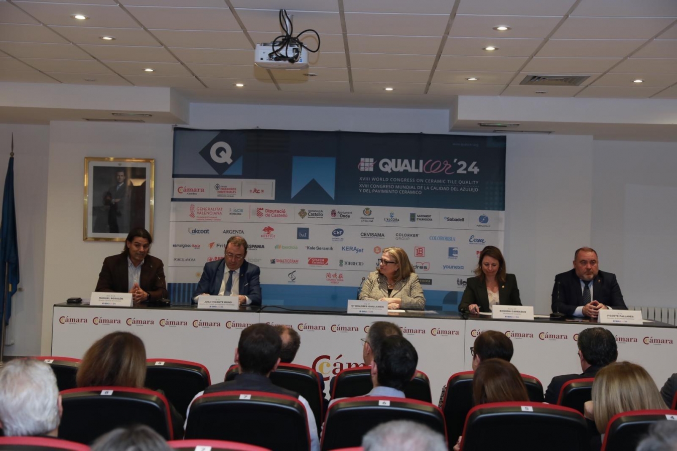 La Diputació recolza la indústria ceràmica de Castelló en la presentació del XVIII Congrés Mundial de la Qualitat del Taulell i Paviment Ceràmic Qualicer