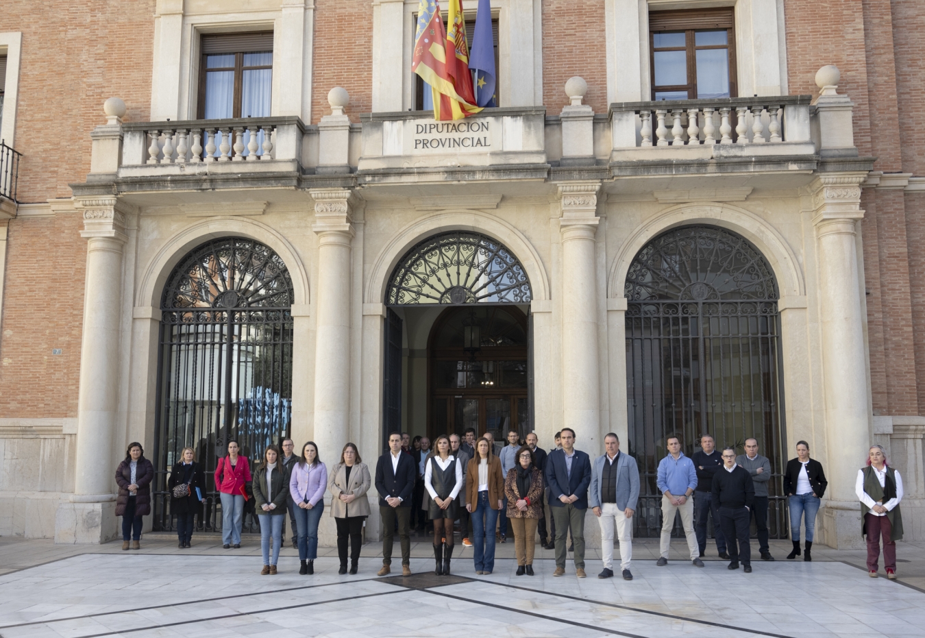 La Diputación de Castellón muestra su condena al crimen de violencia machista de Alfàs del Pi