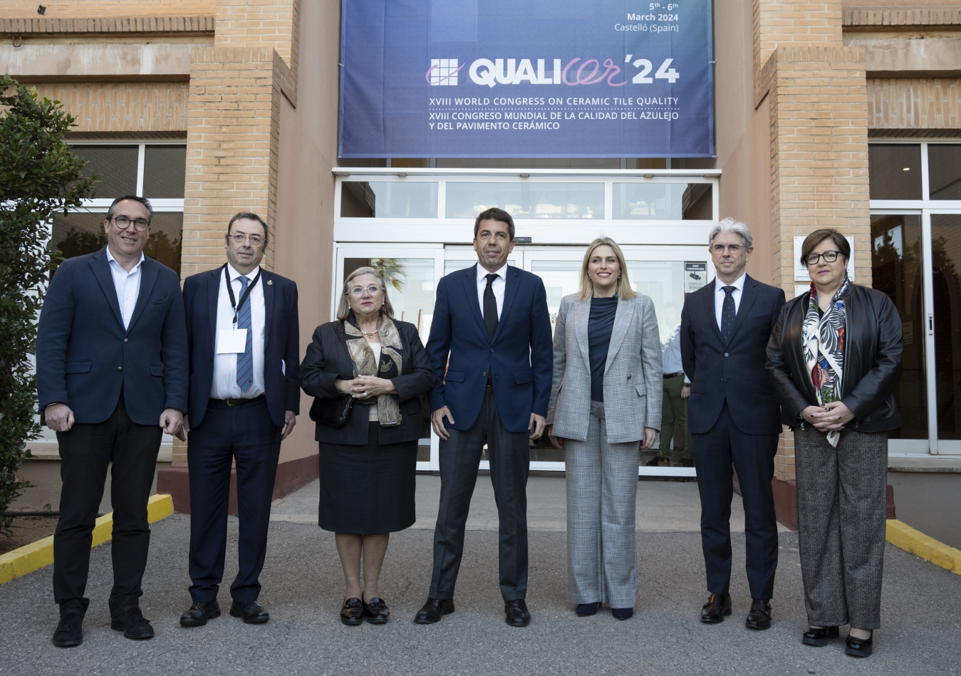 Marta Barrachina recolza la innovació i el talent del sector ceràmic de Castelló en el XVIII Congrés Mundial de la Qualitat del Taulell i Paviment Ceràmic Qualicer