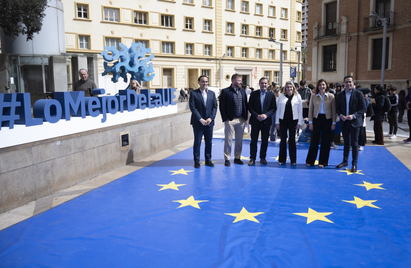 La Diputación de Castellón fomenta la participación ciudadana para las elecciones europeas con espacios tematizados, dinámicas y actividades