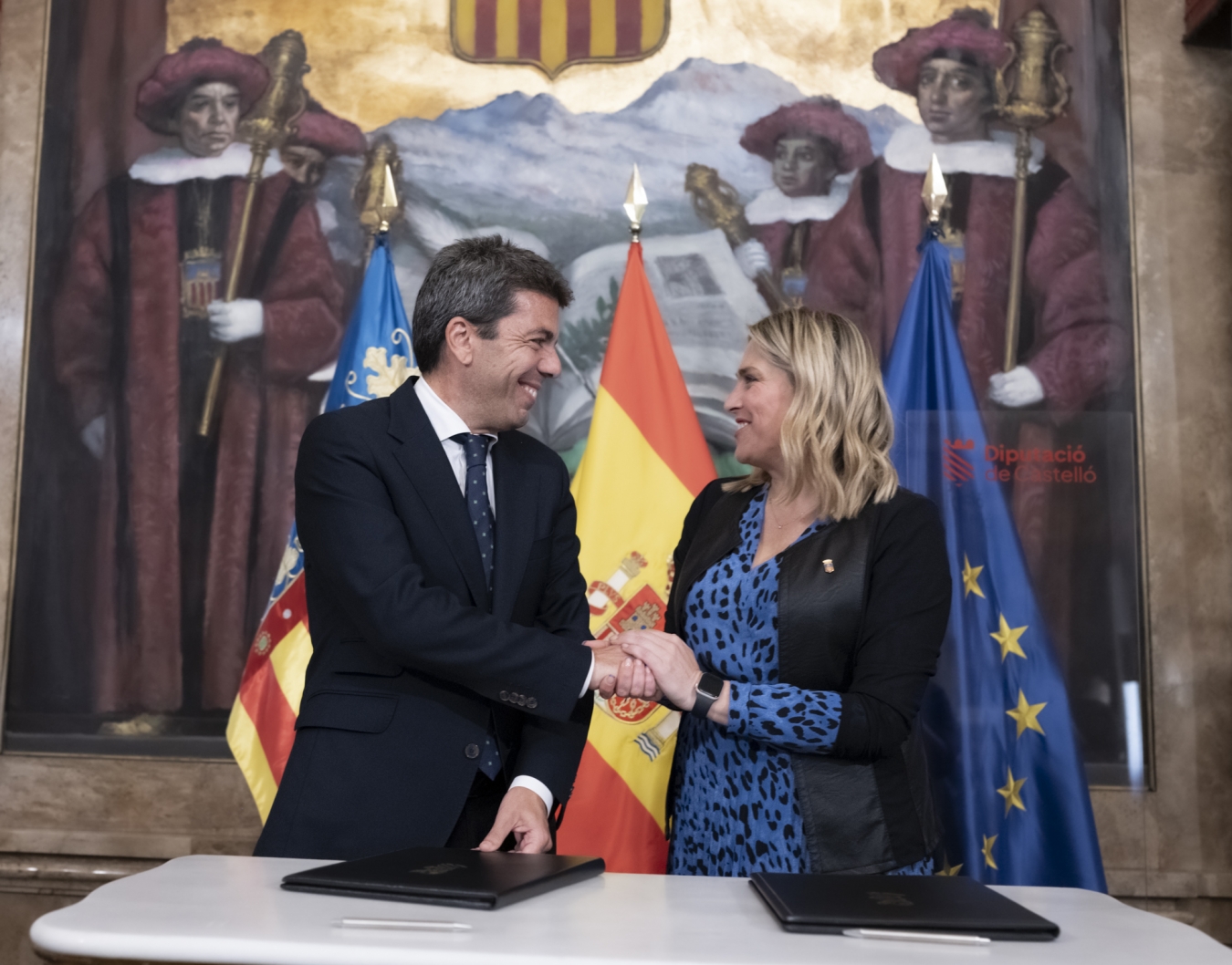 Carlos Mazón y Marta Barrachina hacen frente común para garantizar el abastecimiento de agua potable en la provincia de Castellón