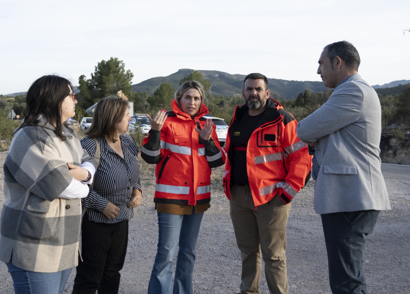 El Consorci de Bombers treballa en l'extinció d'un incendi forestal a Cabanes