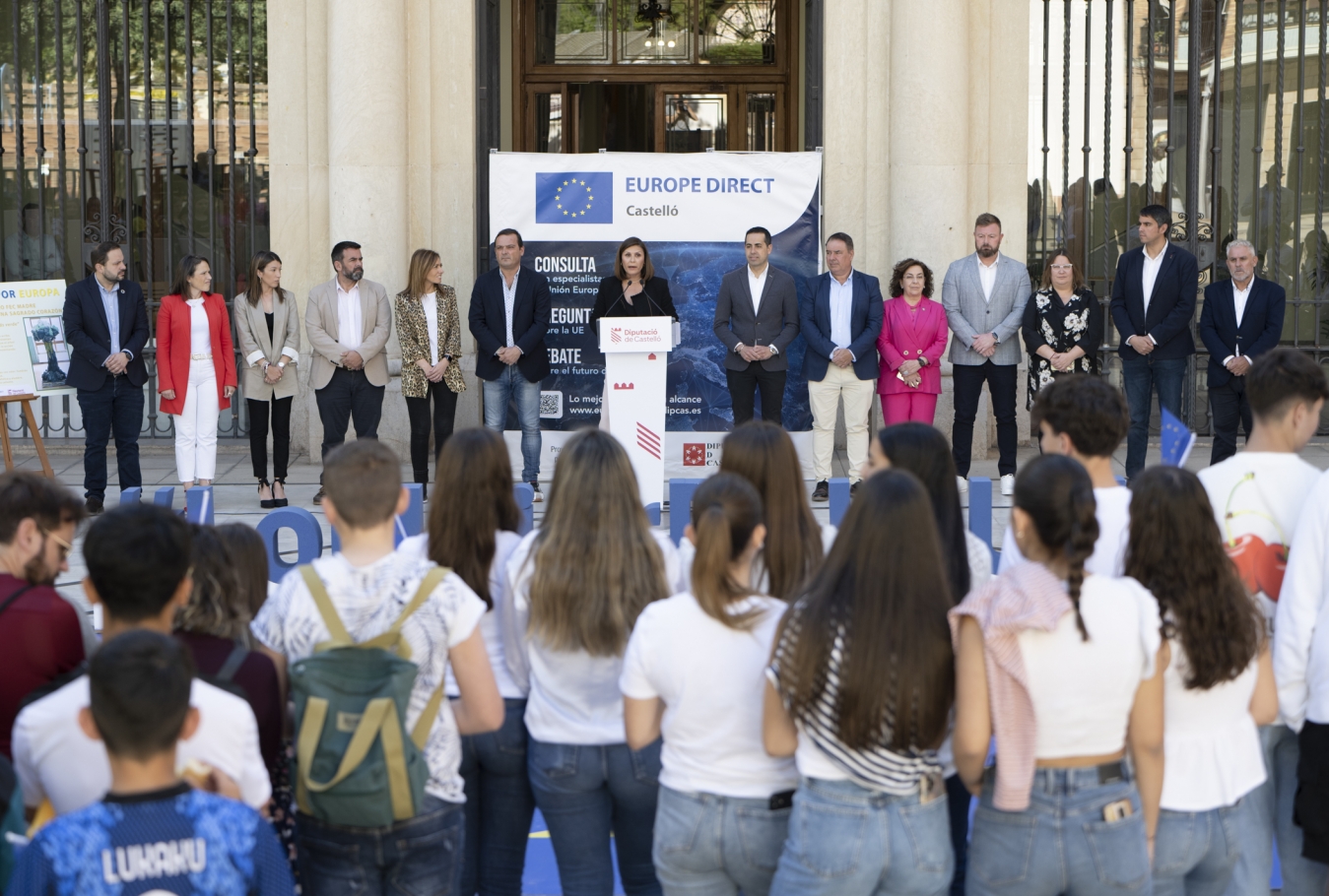 La Diputación de Castellón conmemora el Día de Europa