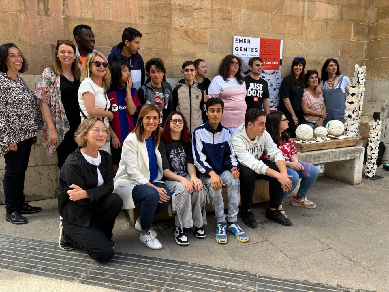 La Nit de l’Art s'obri a la ceràmica inclusiva amb el treball de l'alumnat del centre d'Educació Especial PFCB Penyeta Roja