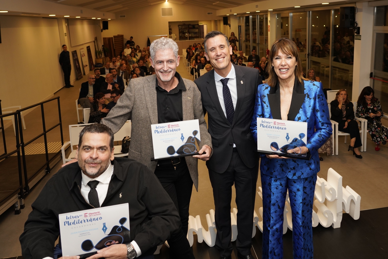 La Diputació reforça la projecció de la província de Castelló com a escenari literari en la gal·la Letras del Mediterráneo 2025