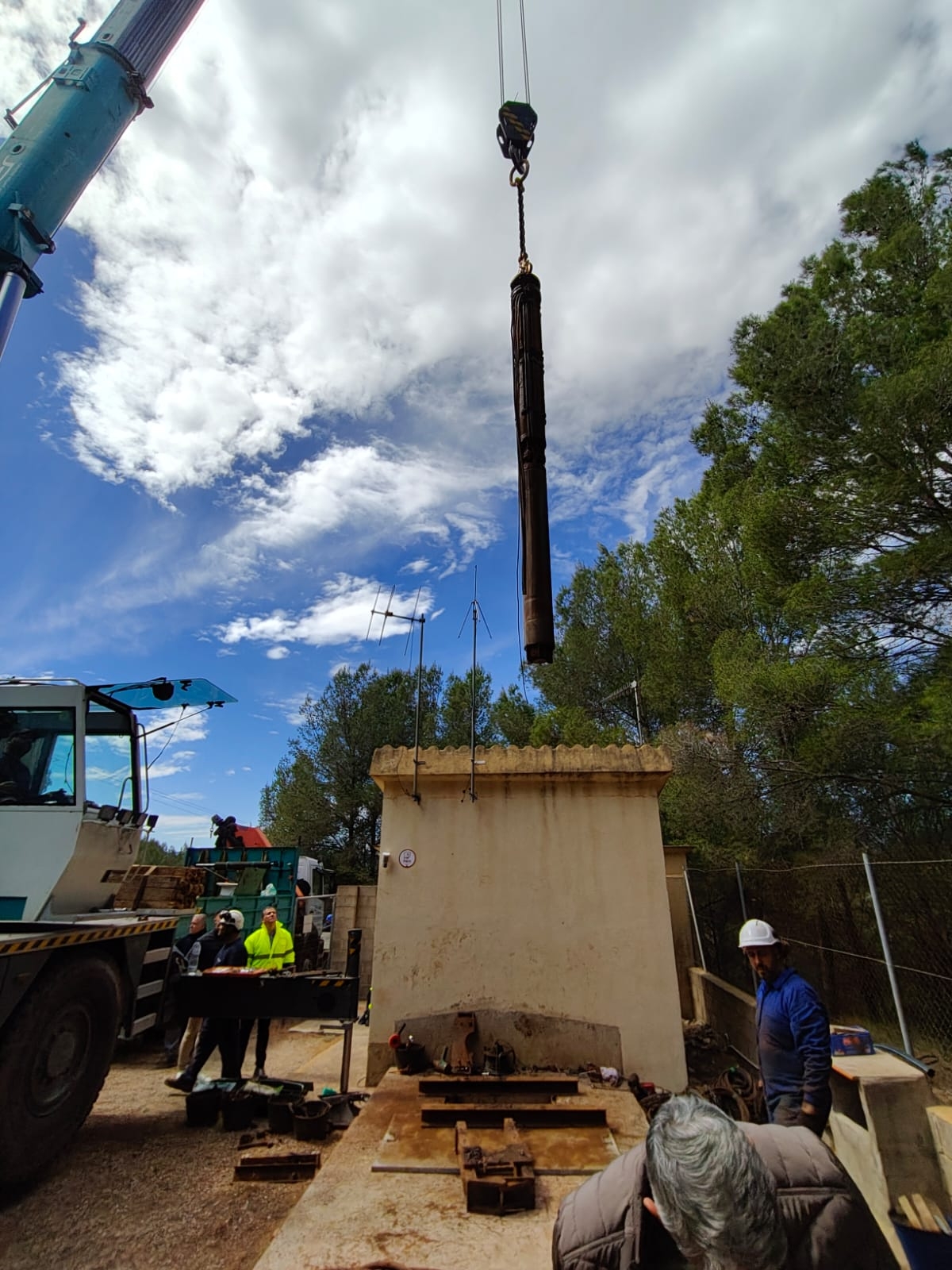El Consorci Provincial d'Aigües actua d'emergència en el pou de Meanes amb una inversió de 100.000 euros per a garantir el proveïment d'aigua