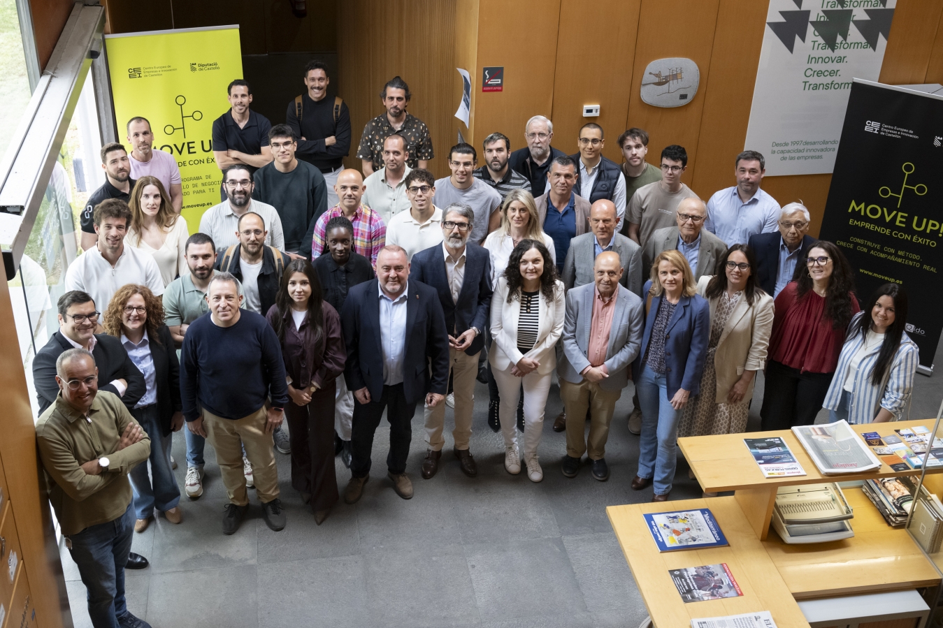 La Diputació de Castelló i el CEEI impulsen l'emprenedoria amb la posada en marxa d'una nova edició del programa Move Up!
