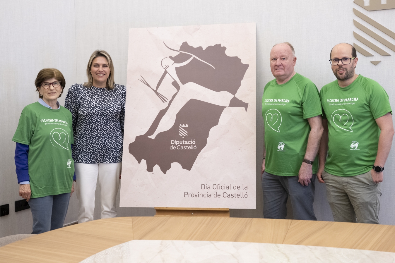 La Diputación de Castellón reconocerá la labor del Teléfono de la Esperanza en su 25º aniversario con el Mérito Solidario del Día de la Provincia 2026
