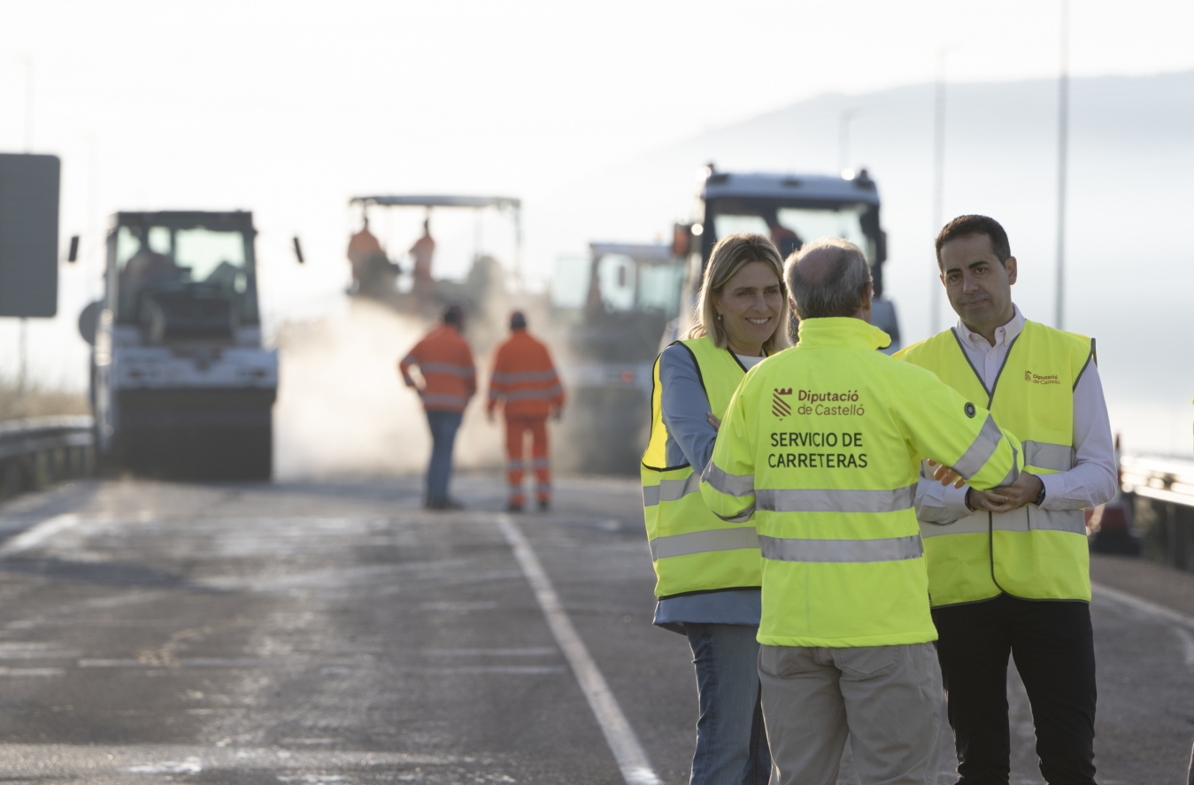 La Diputación de Castellón refuerza la vertebración de la provincia con 4,1 millones de euros para la mejora de carreteras en Benassal, Les Useres, La Mata y Forcall